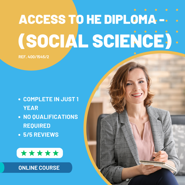 Online Access to Higher Education Diploma (Social Science) Ref. 400/1545/2