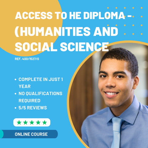 Online Access to Higher Education Diploma (Humanities and Social Science) Ref. 400/1527/0