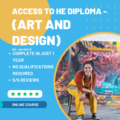 Online Access to Higher Education Diploma (Art and Design) Ref. 400/1507/5