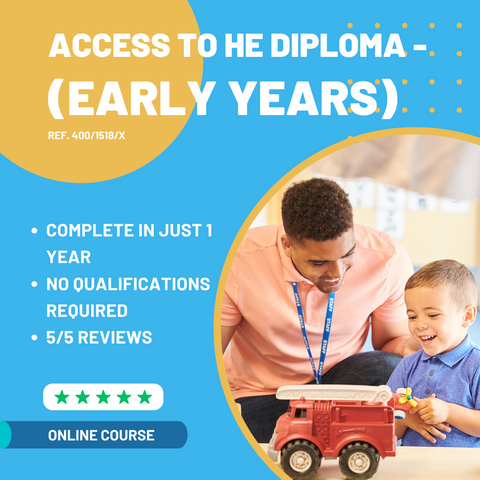 Online Access to Higher Education Diploma (Early Years) Ref. 400/1518/X